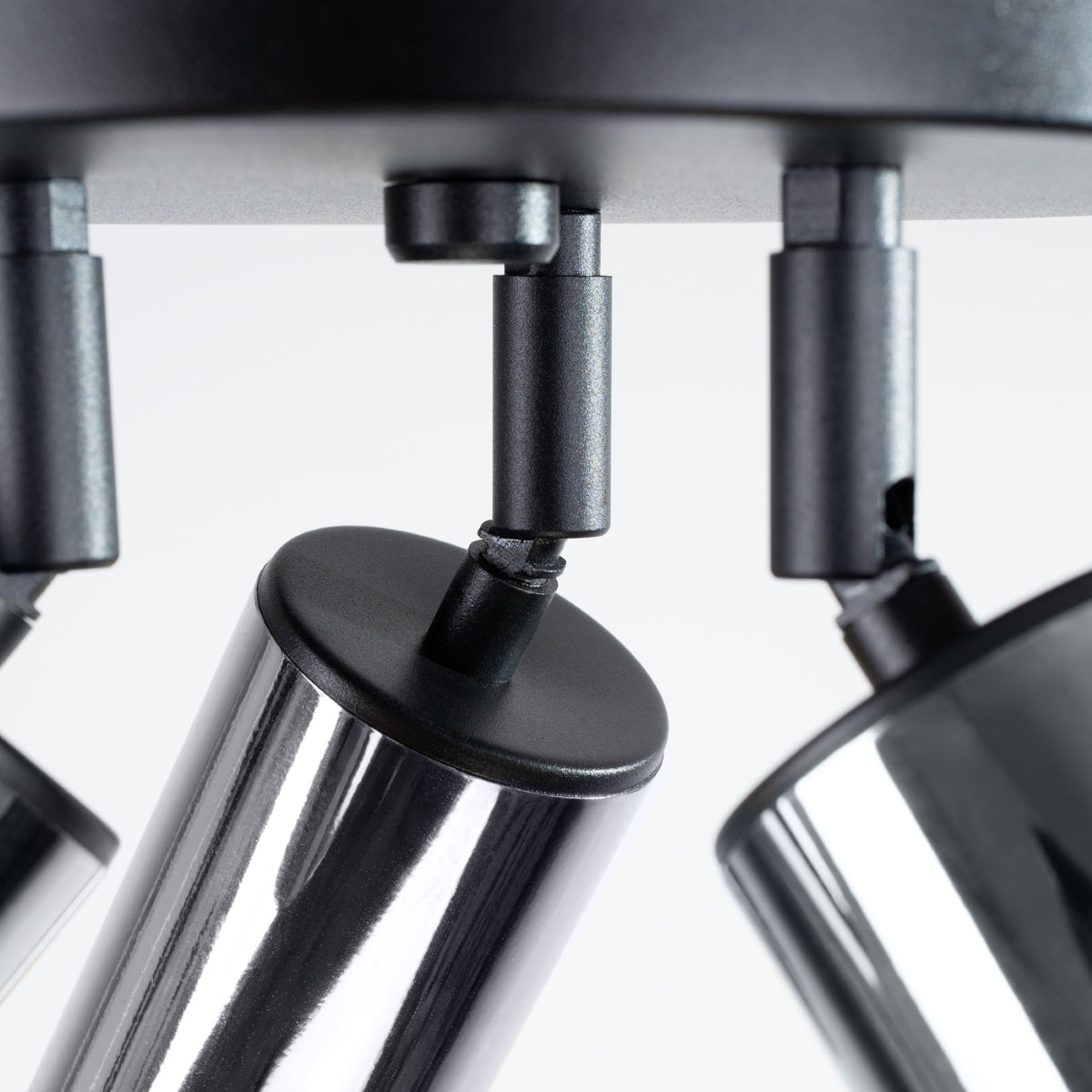 Ceiling lamp WINX 3P black/chrome