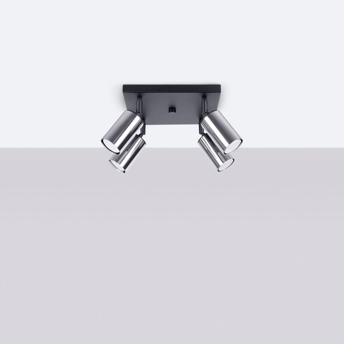 Ceiling lamp WINX 4 black/chrome