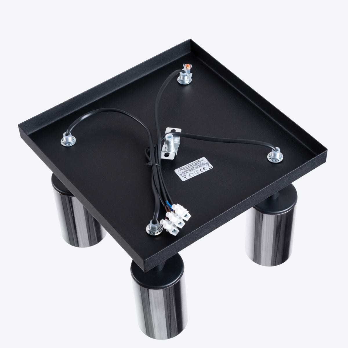 Ceiling lamp WINX 4 black/chrome