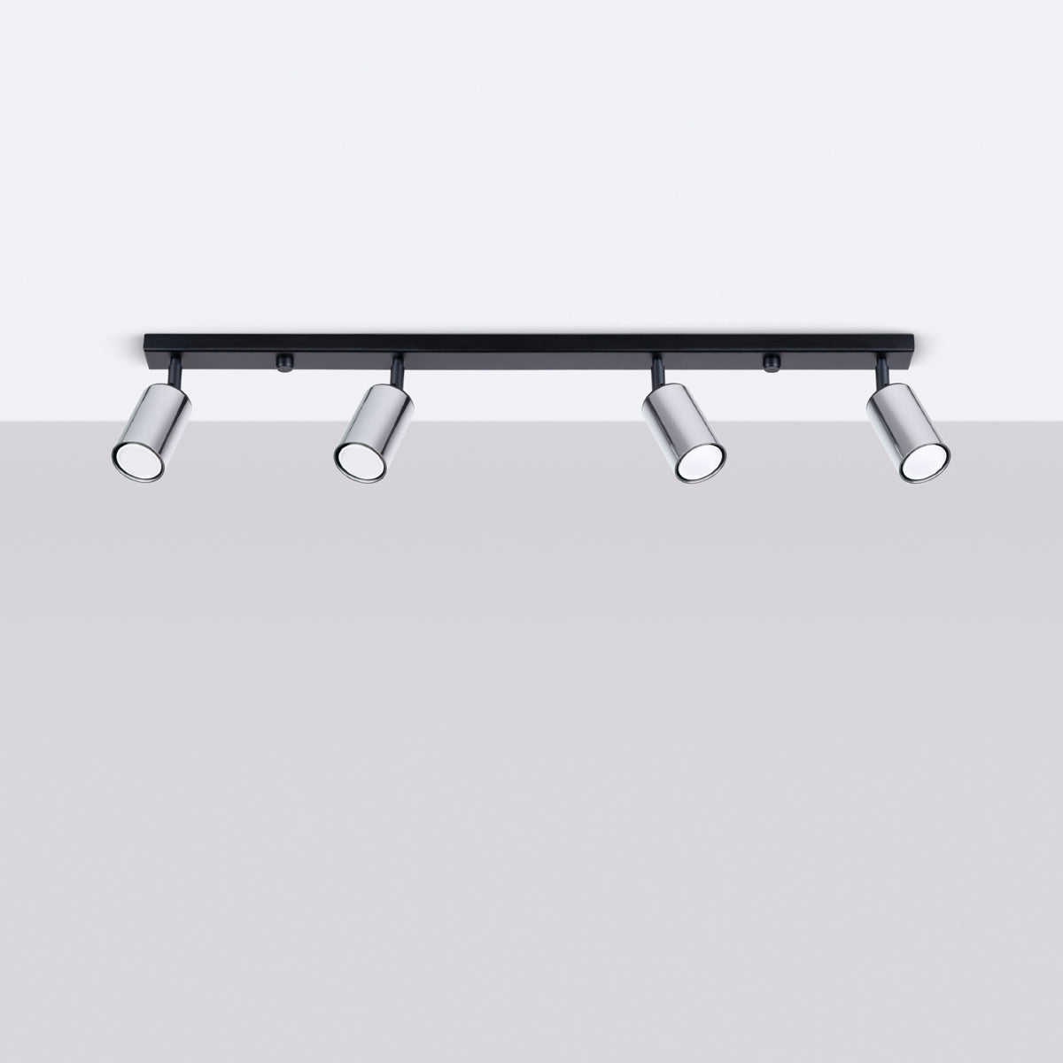 Ceiling lamp WINX 4L black/chrome