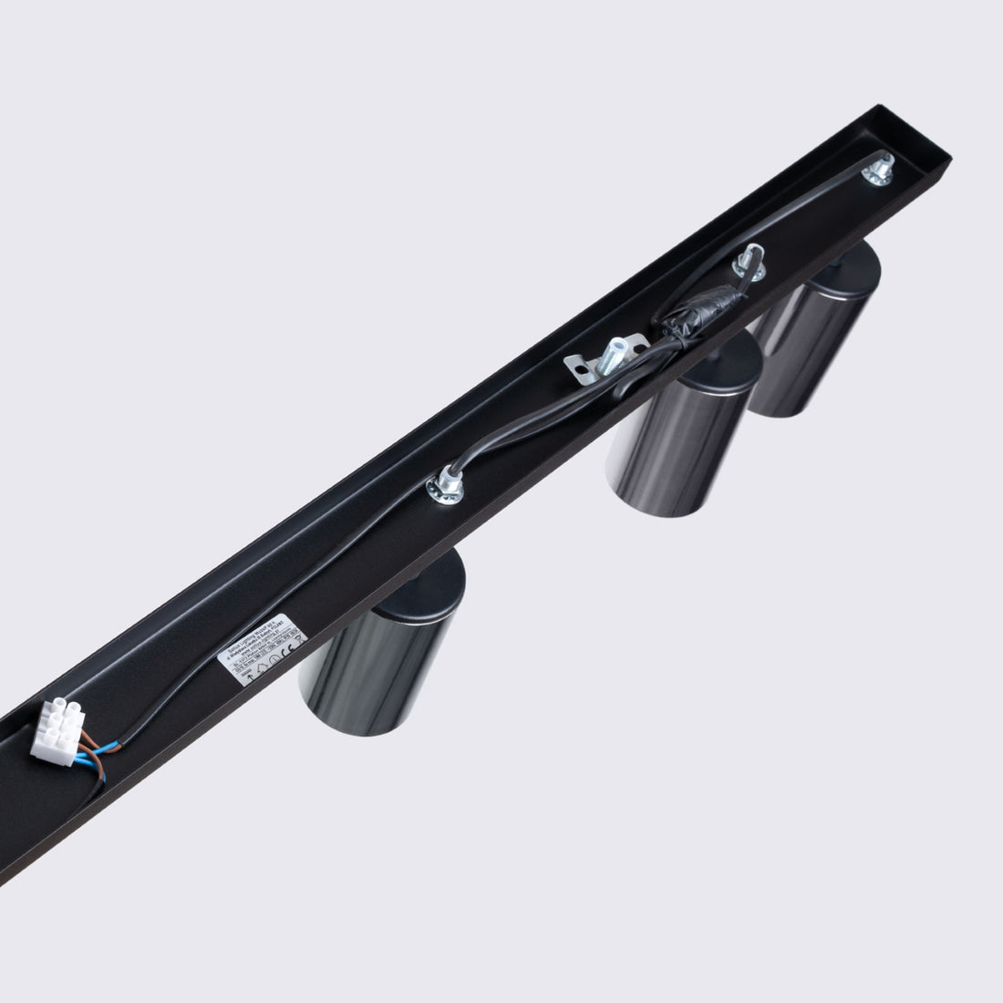 Deckenleuchte WINX 6L schwarz/chrom