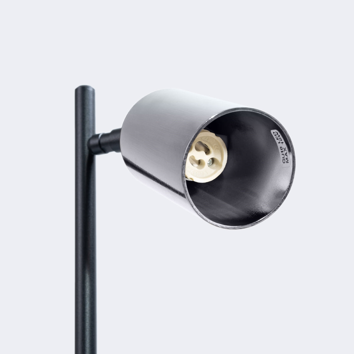 Table lamp WINX black/chrome