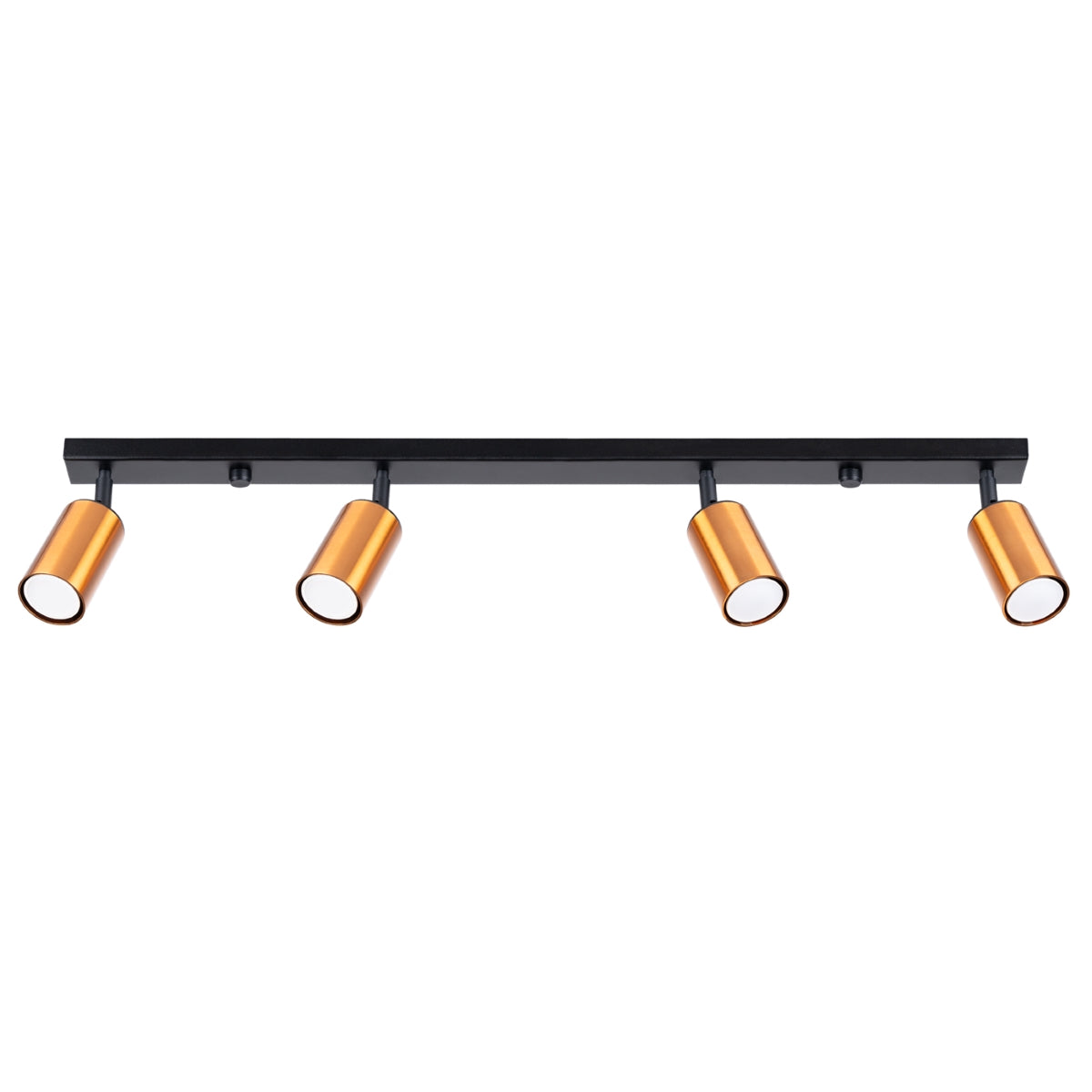 Ceiling lamp WINX 4L black/cooper