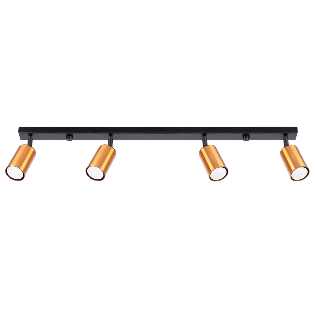 Deckenleuchte WINX 4L schwarz/kupfer