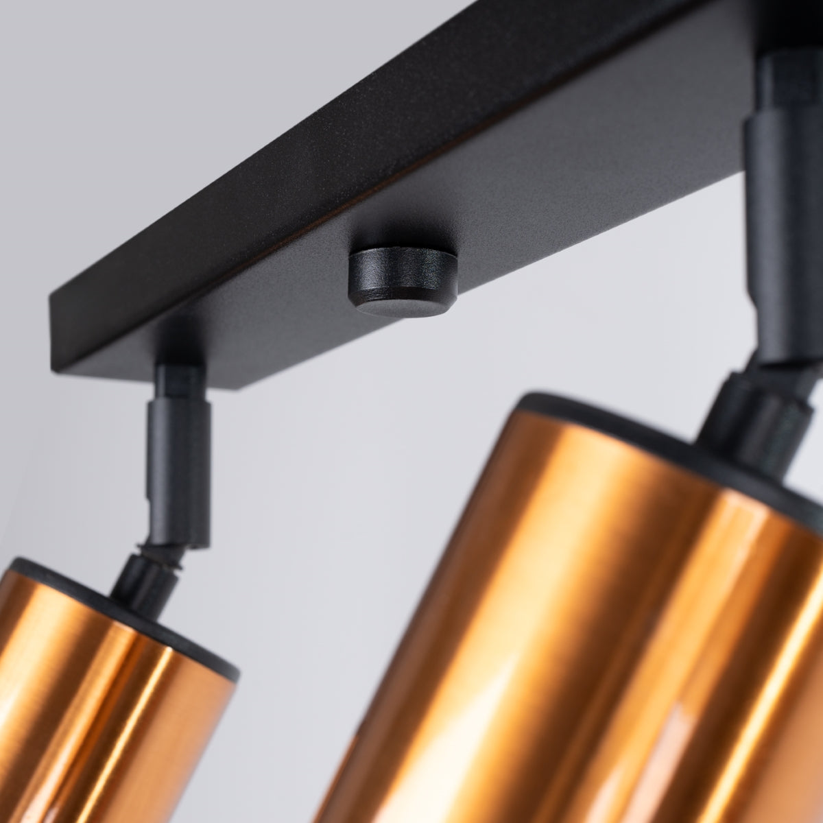 Ceiling lamp WINX 4L black/cooper