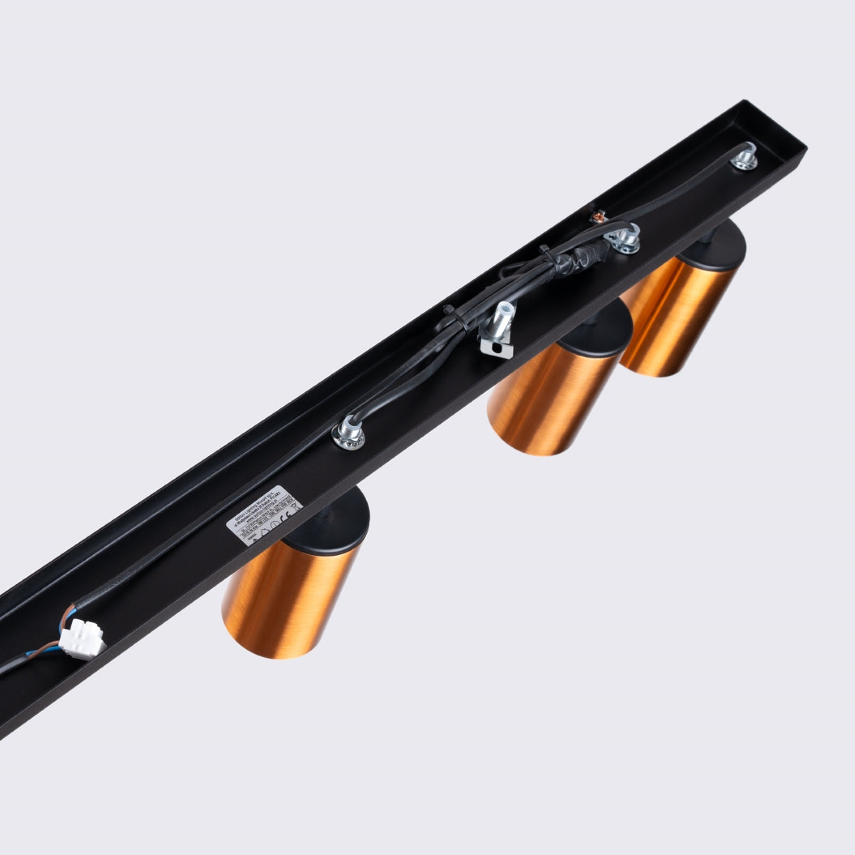 Ceiling lamp WINX 6L black/cooper