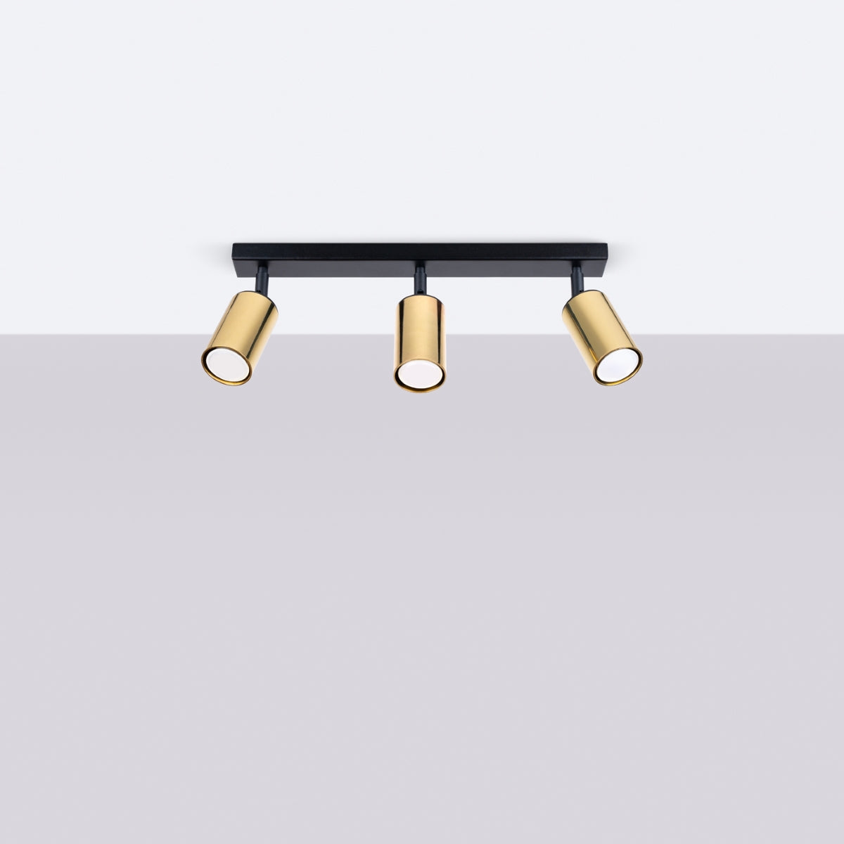 Ceiling lamp WINX 3 black/cooper