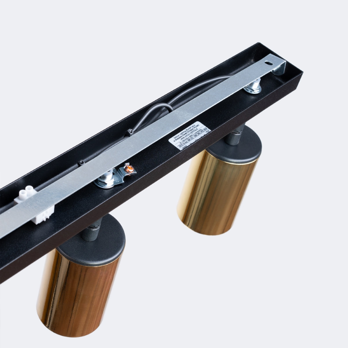 Ceiling lamp WINX 3 black/cooper