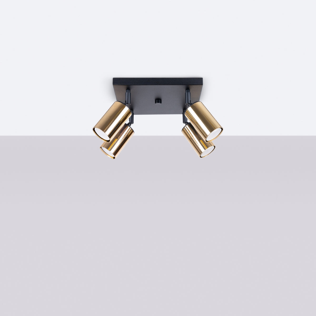 Ceiling lamp WINX 4 black/gold