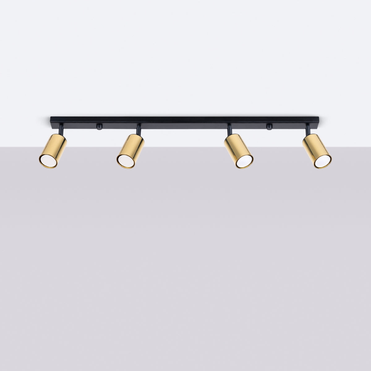 Ceiling lamp WINX 4L black/gold