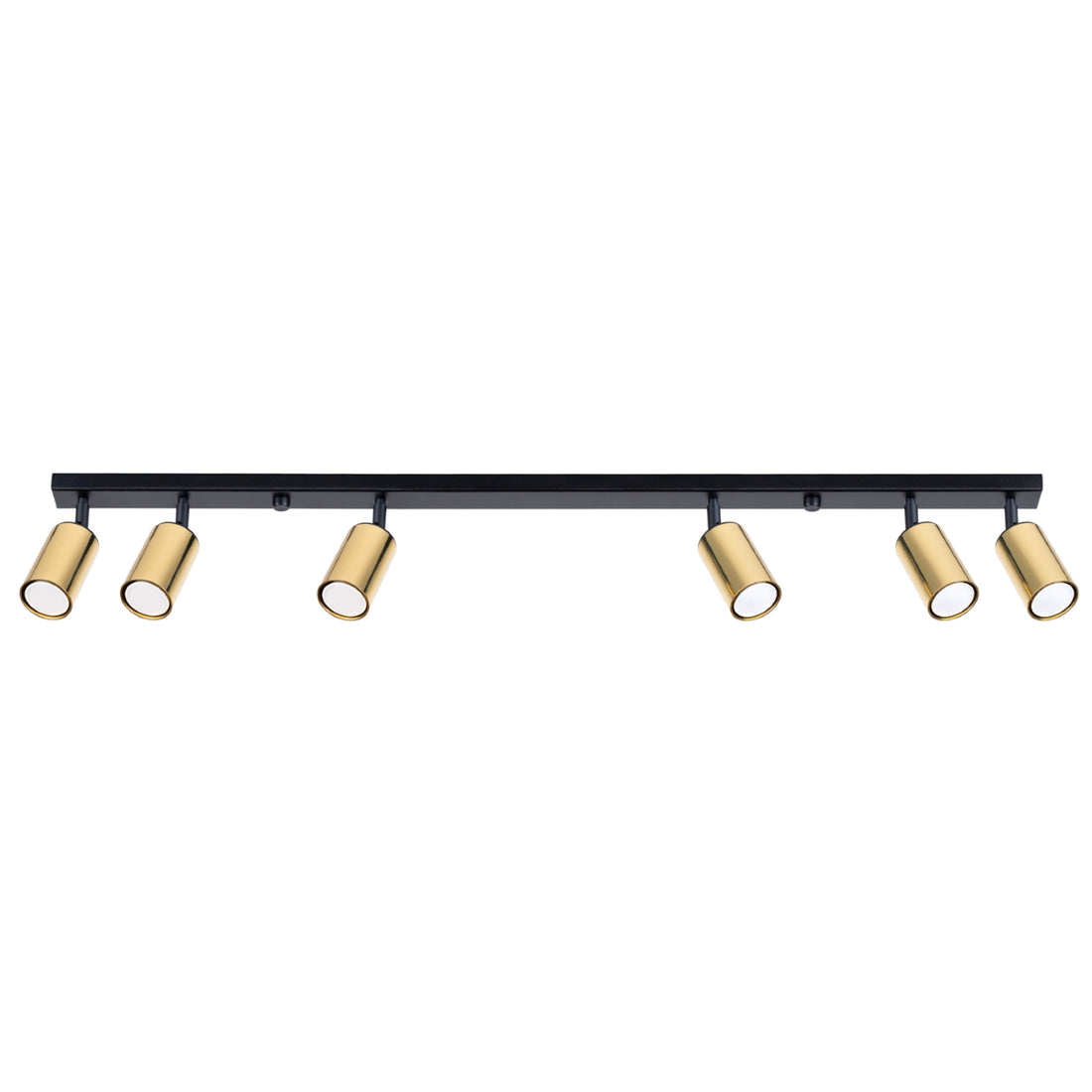 Deckenleuchte WINX 6L schwarz/gold