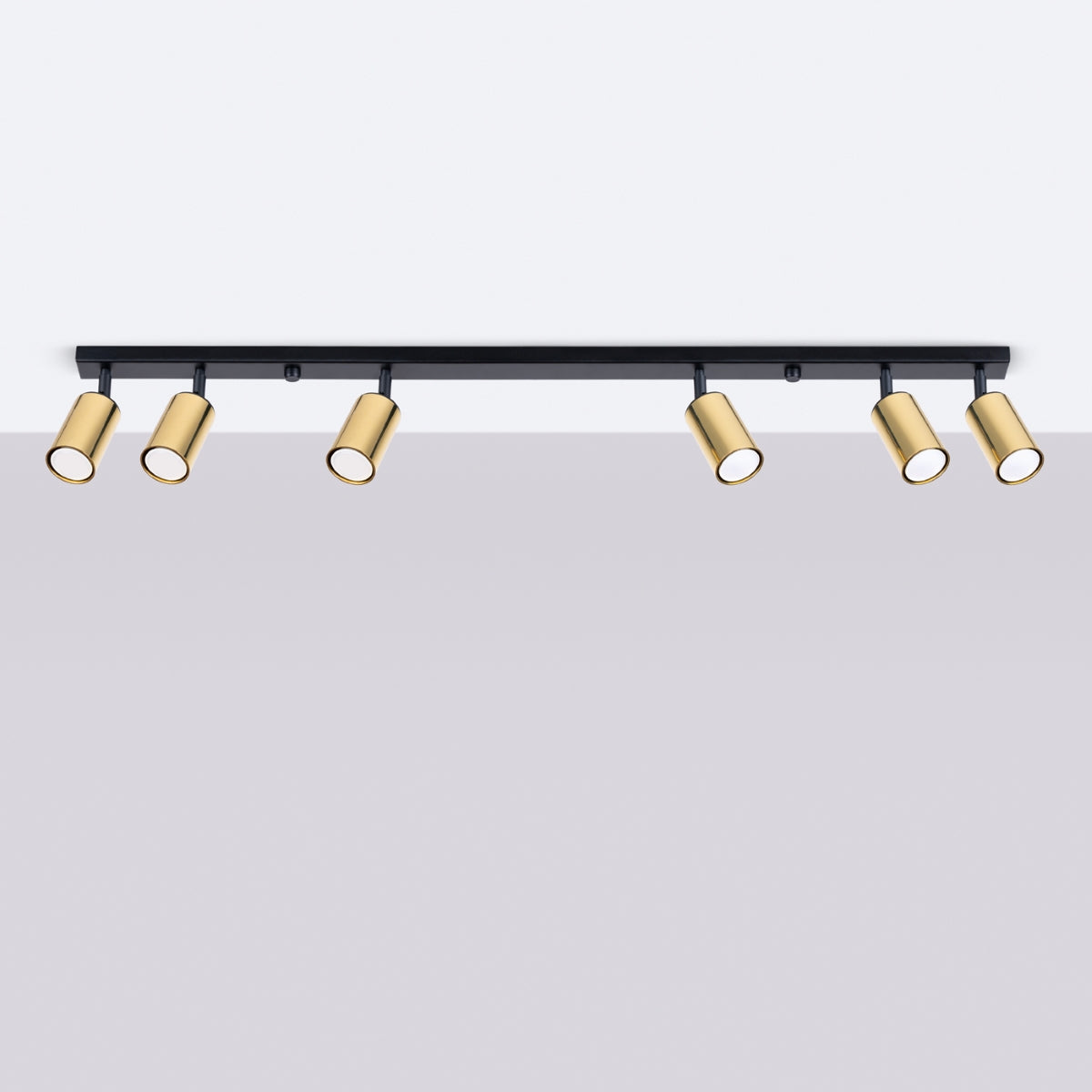 Ceiling lamp WINX 6L black/gold