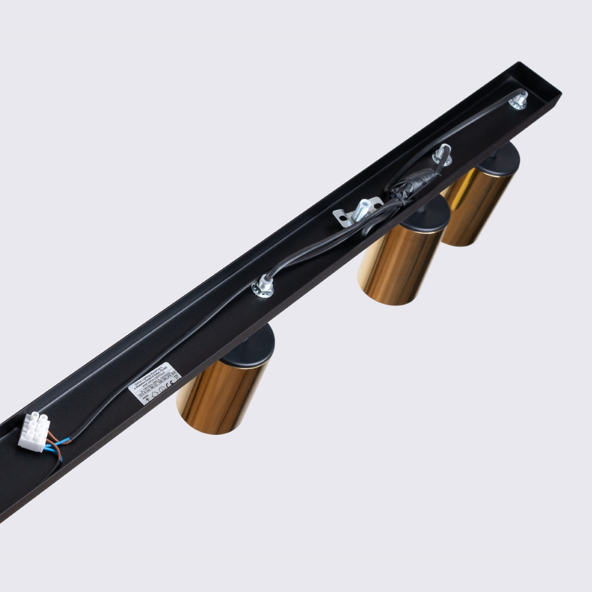 Ceiling lamp WINX 6L black/gold