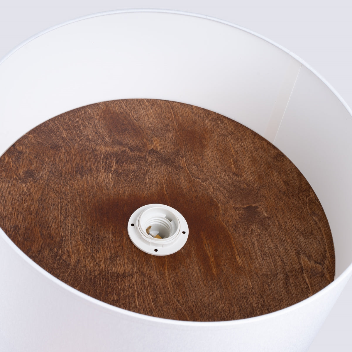Ceiling lamp TELESTO white/dark brown