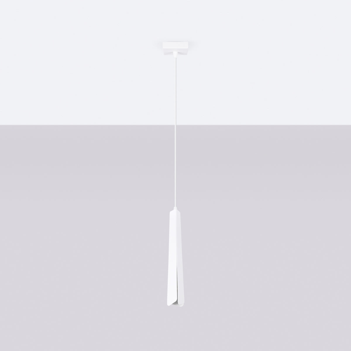 Pendant lamp PRYSM 1 white