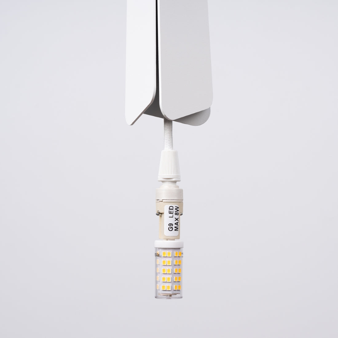 Pendant lamp PRYSM 1 white