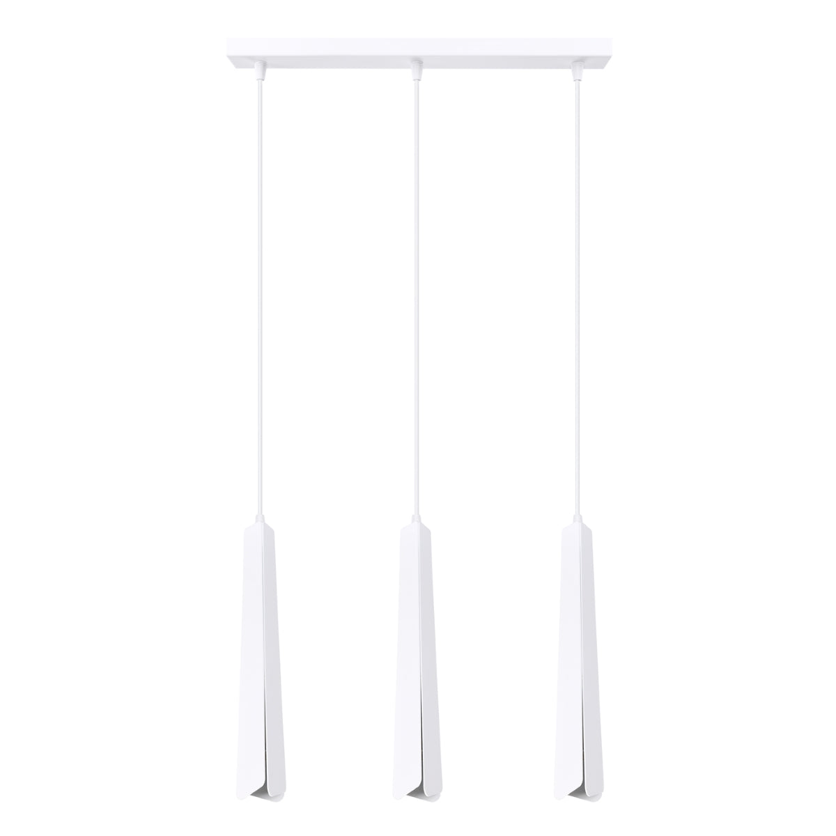Pendant lamp PRYSM 3L white