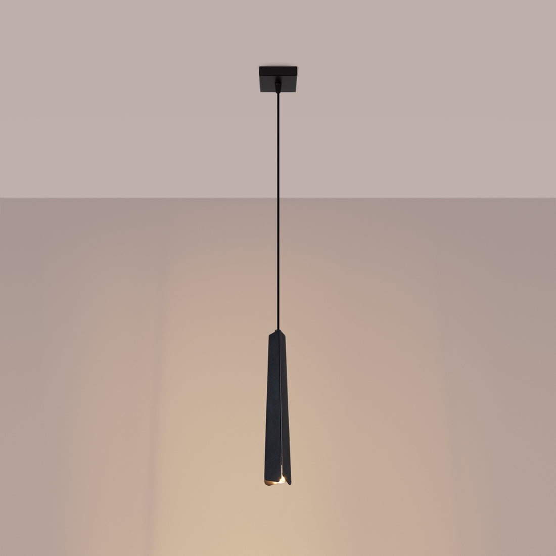Pendant lamp PRYSM 1 black