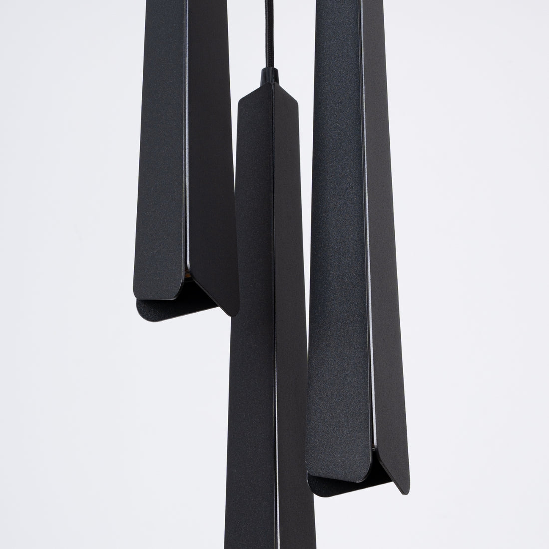 Pendant lamp PRYSM 3P black