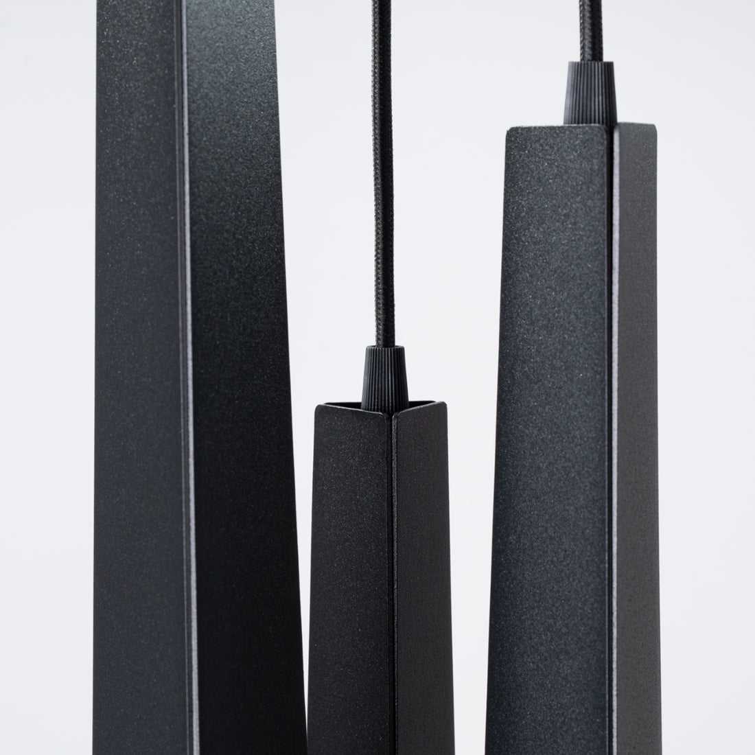 Pendant lamp PRYSM 3P black