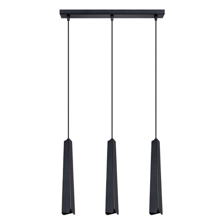 Pendant lamp PRYSM 3L black