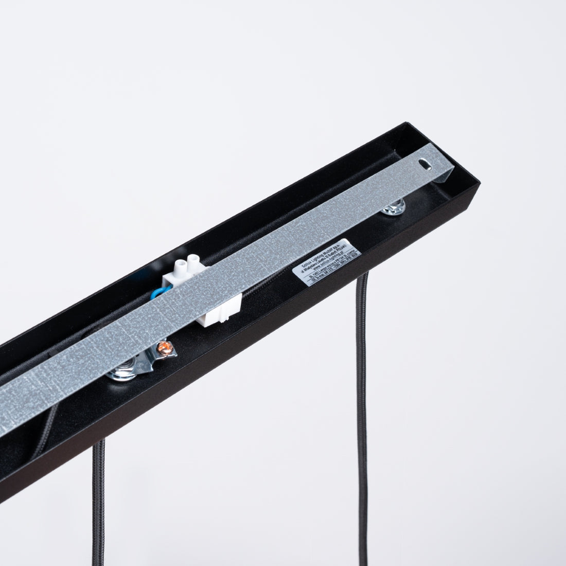 Pendant lamp PRYSM 3L black