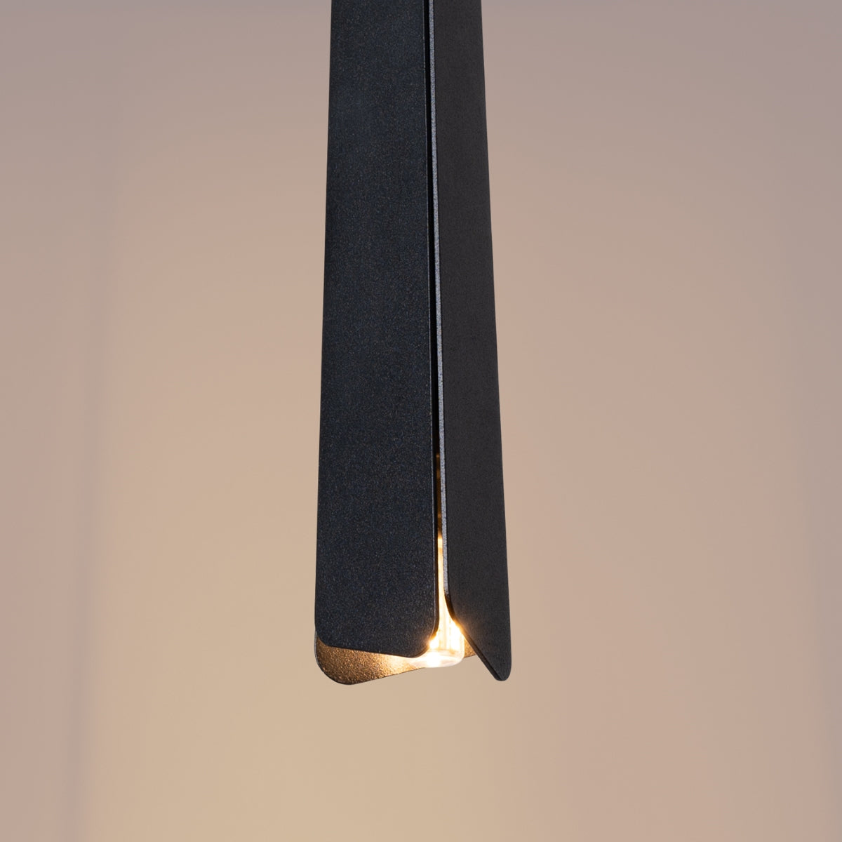 Pendant lamp PRYSM 3L black