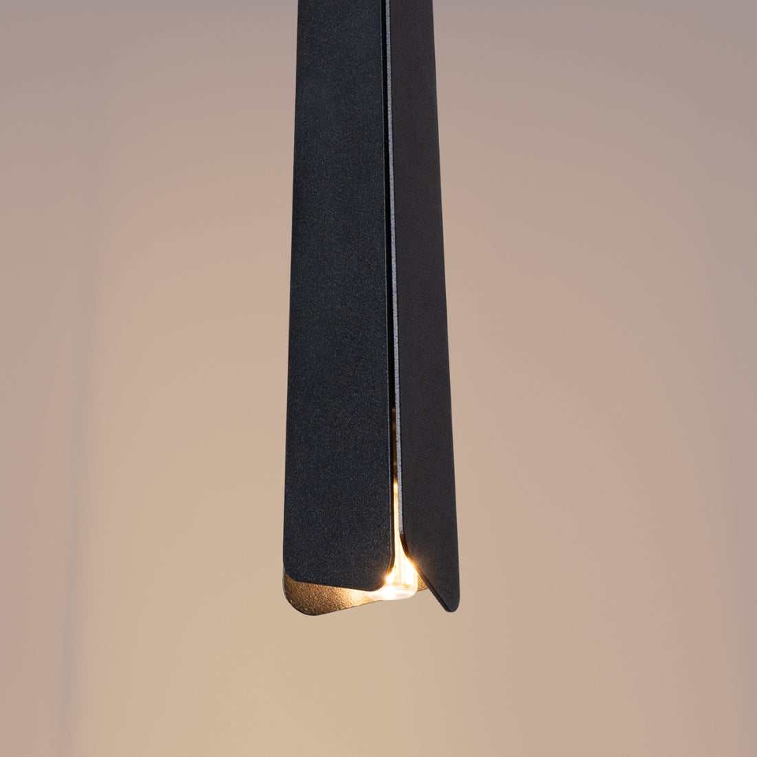 Pendant lamp PRYSM 3L black