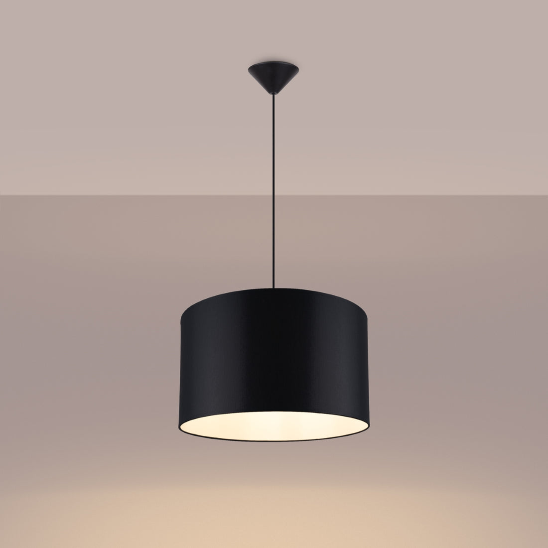 Pendant lamp NOVA 40 black