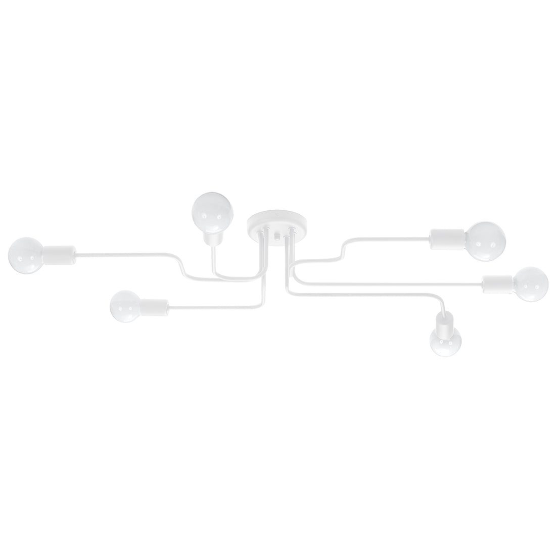 Kronleuchter VECTOR 6 weiß