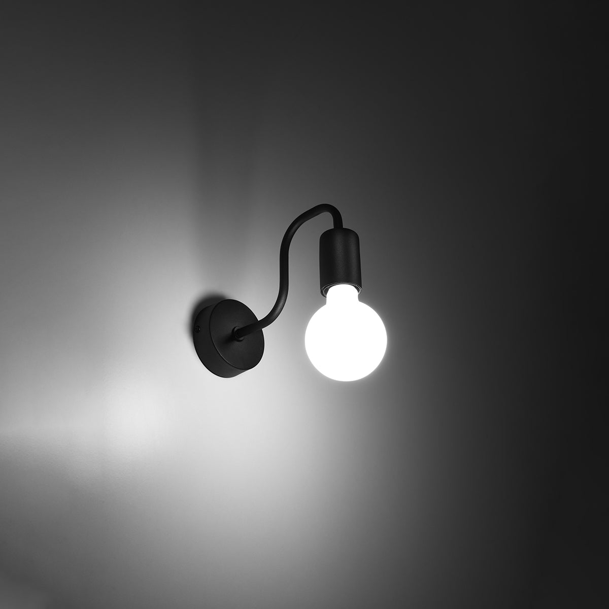 Wall lamp VECTOR black