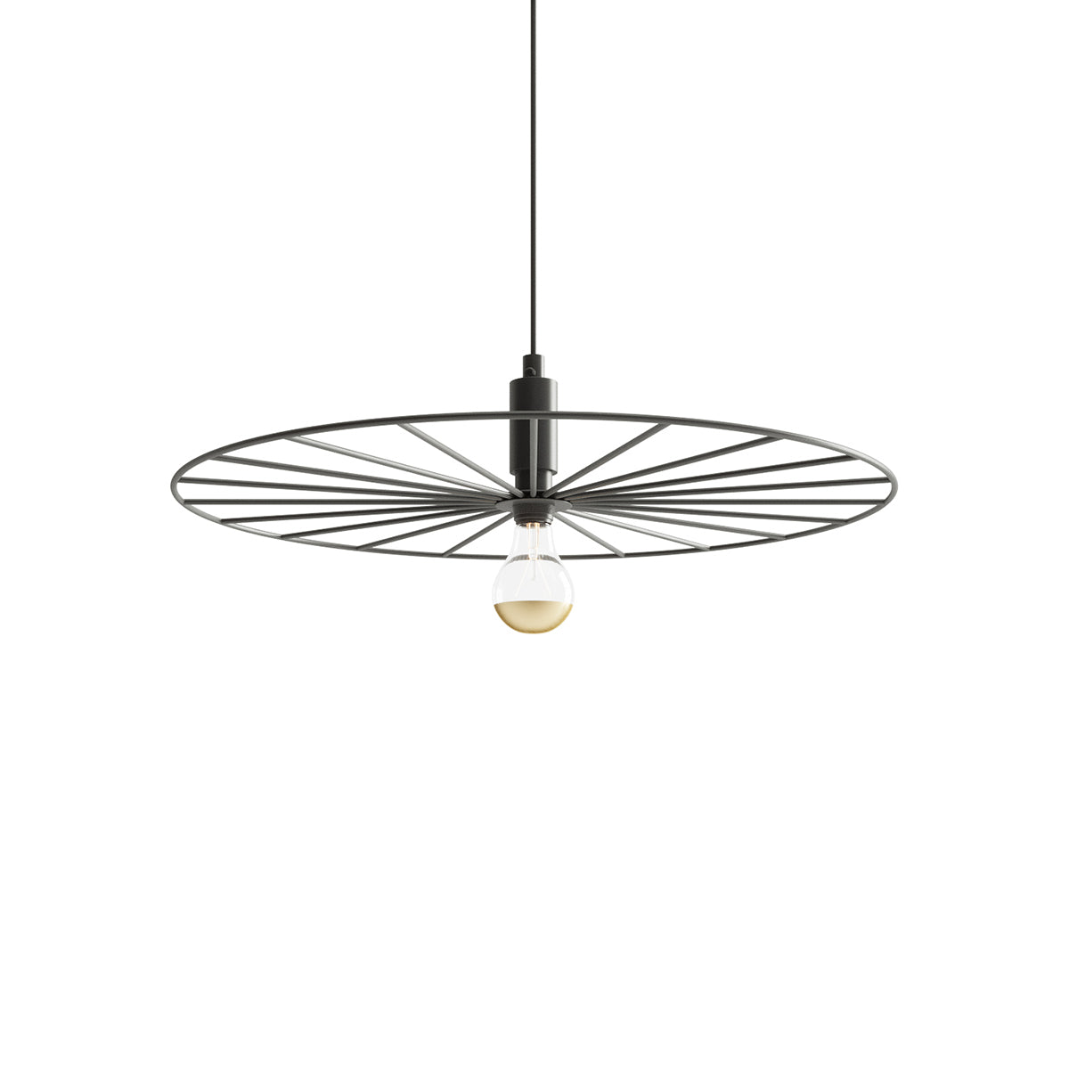 Pendant lamp SIRKEL 45 black