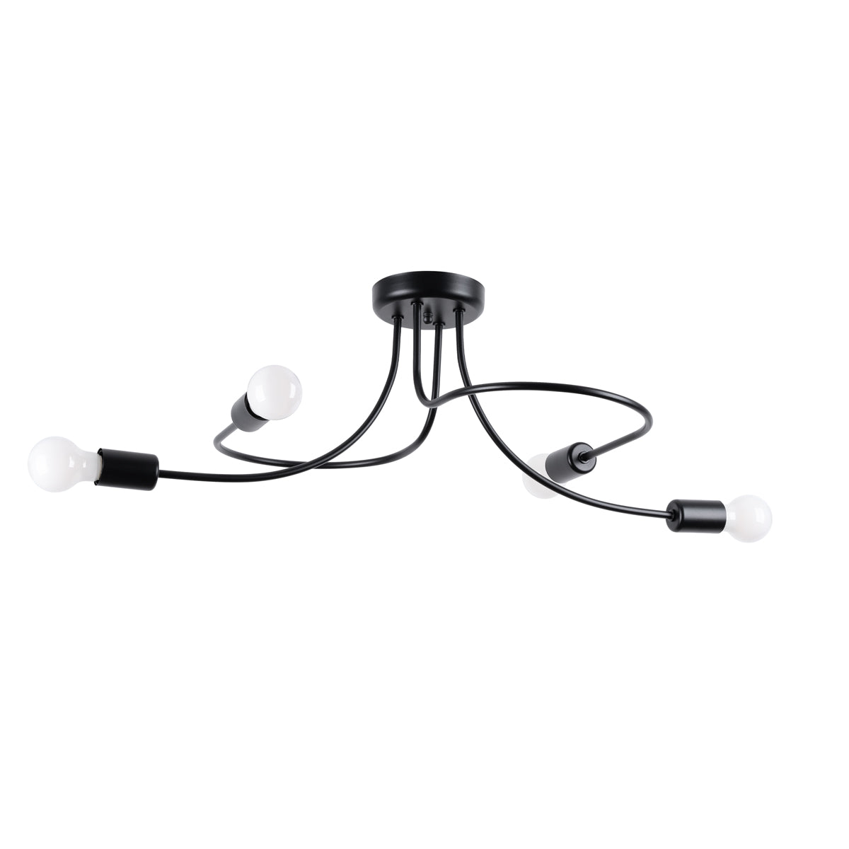 Chandelier LEVAR 4 black
