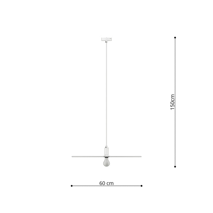 Pendant lamp SIRKEL 60 black