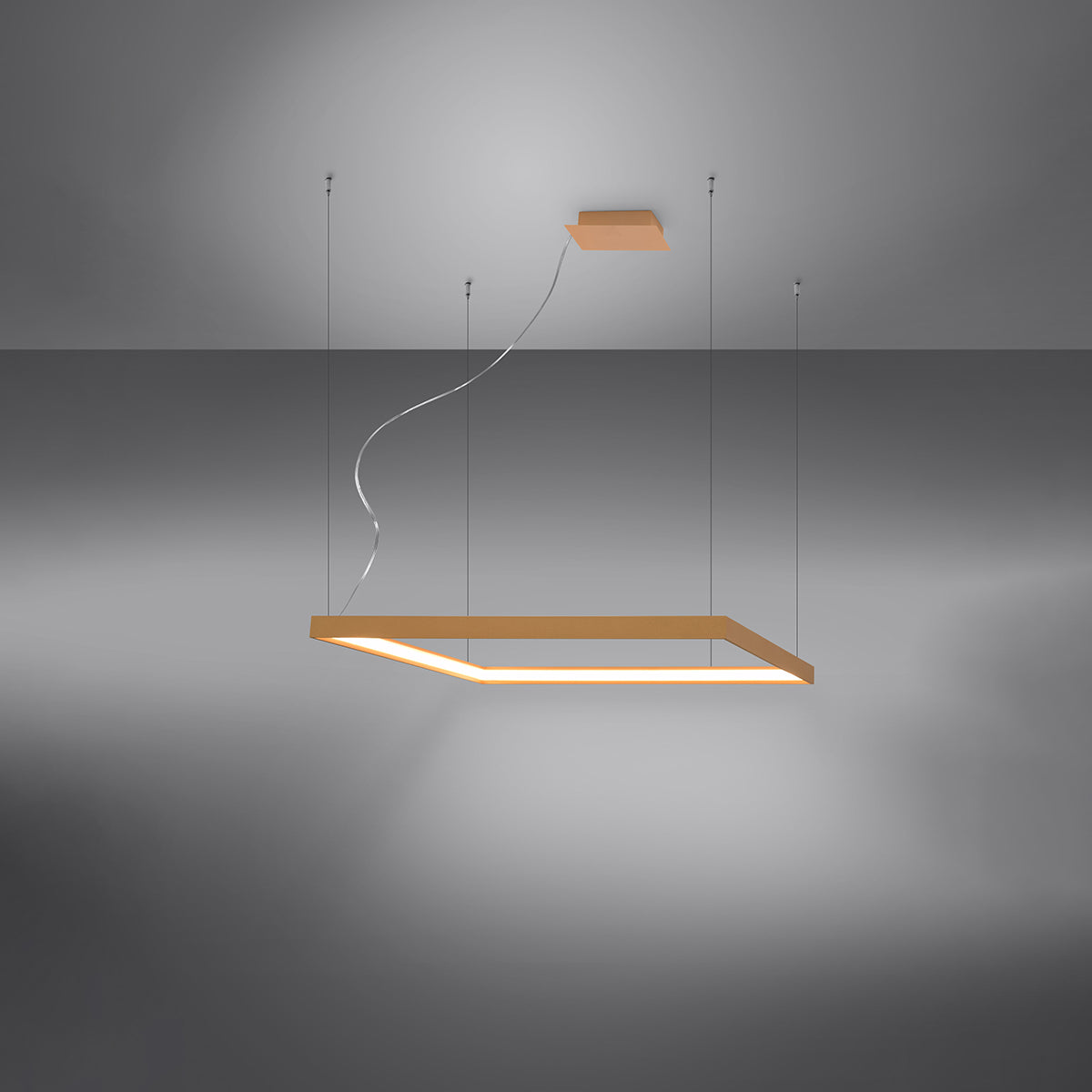 Chandelier NELYA M golden 4000K