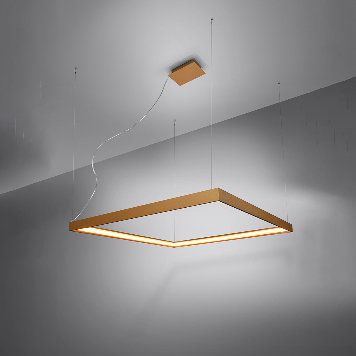 Chandelier NELYA M golden 4000K