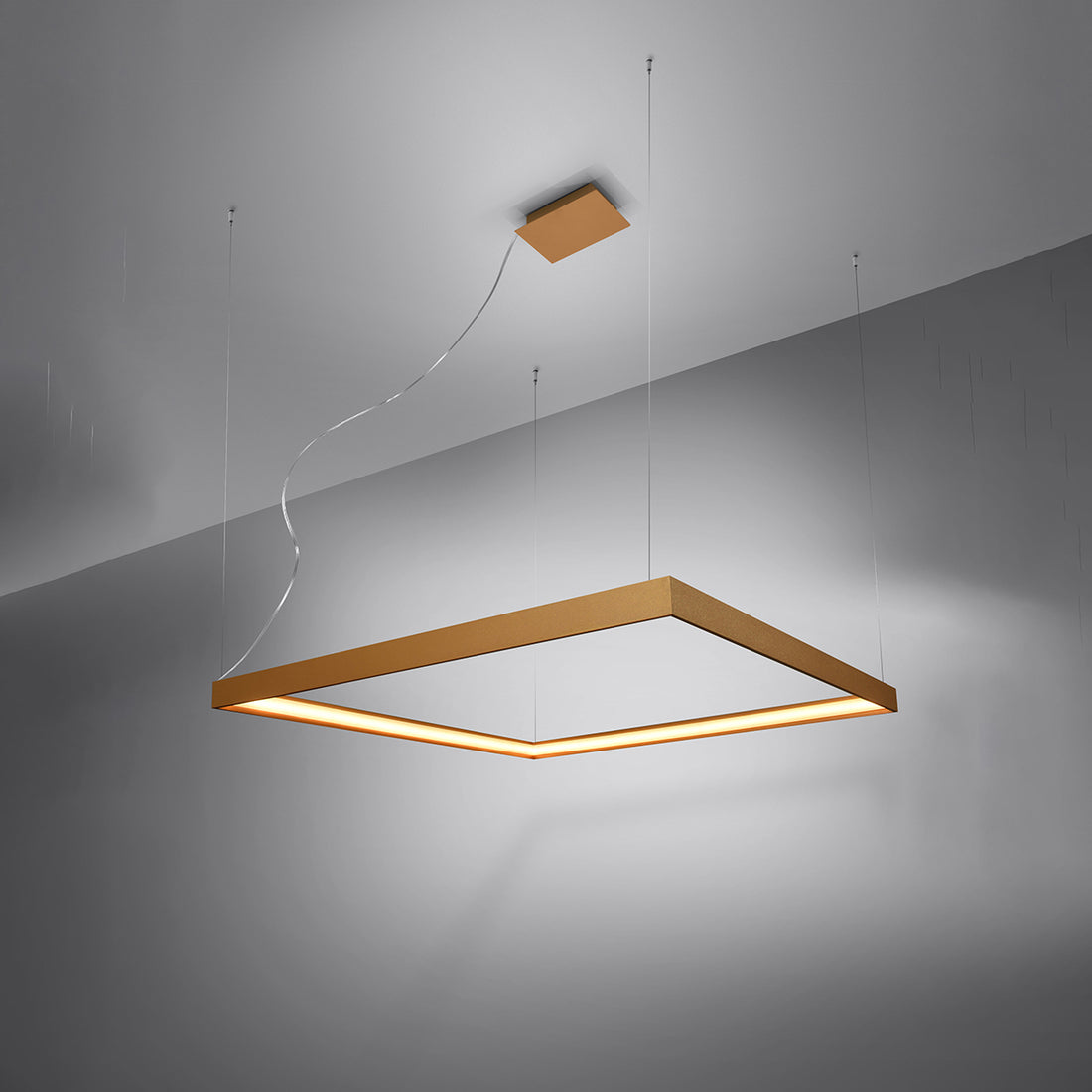 Kronleuchter NELYA M golden 4000K