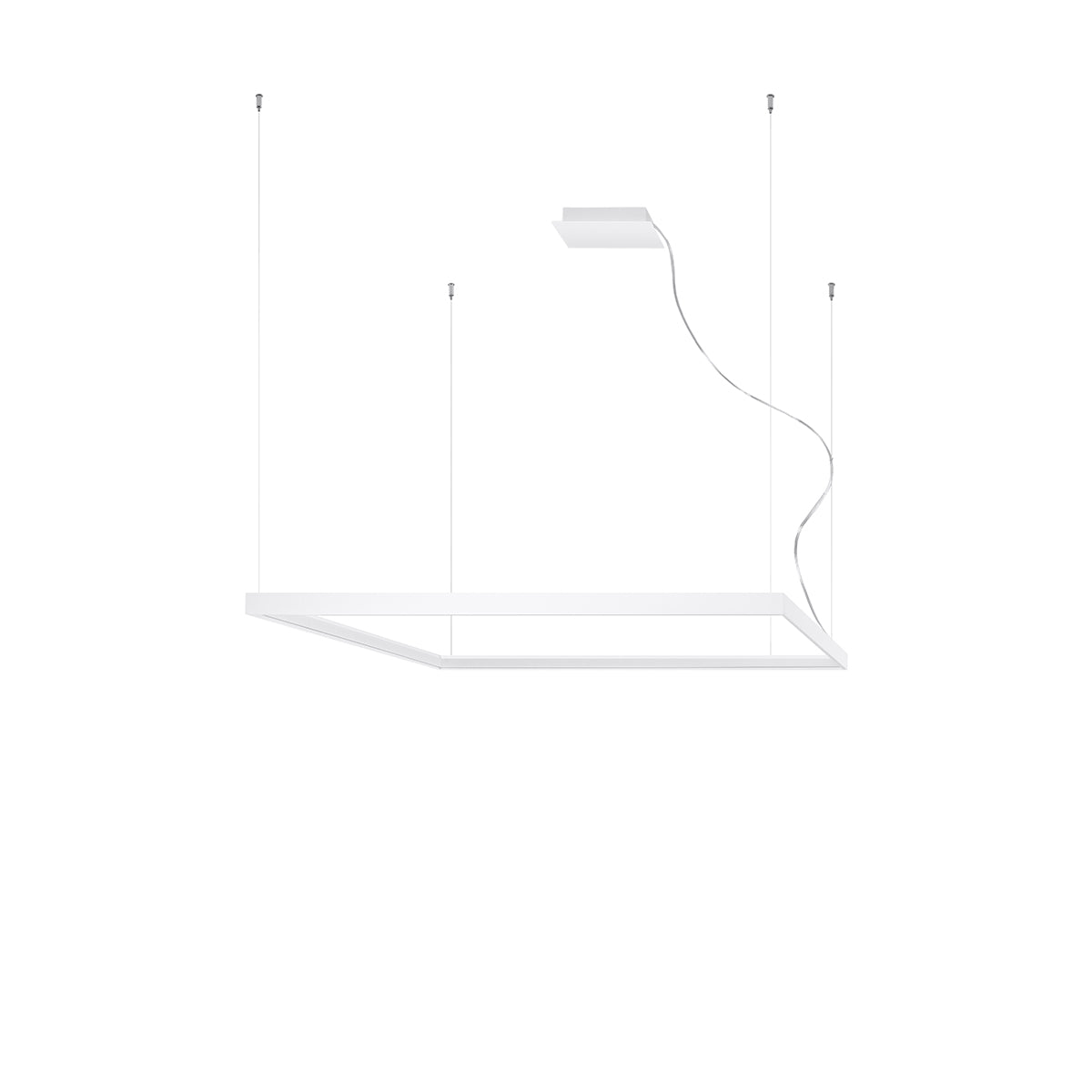 Chandelier NELYA L white 4000K