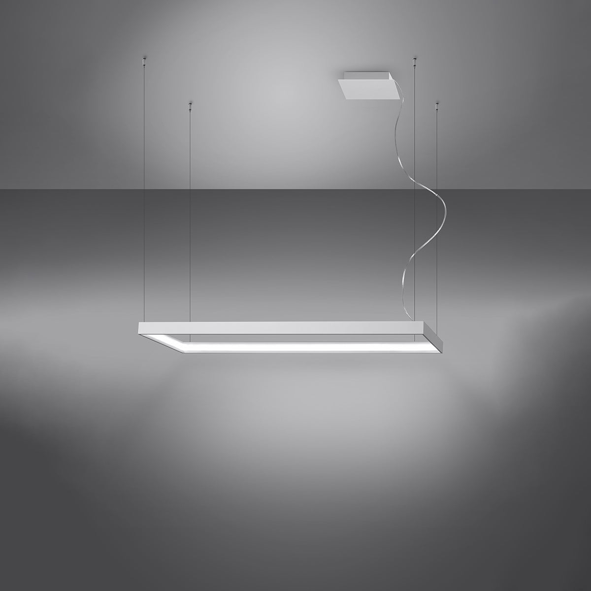 Chandelier TUULA M white 4000K