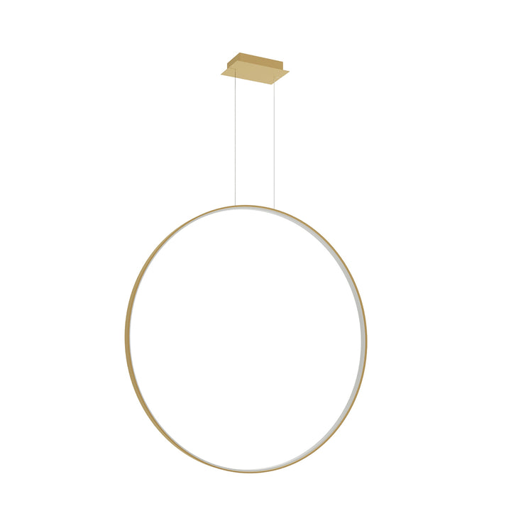 Pendant lamp RIO 110 golden LED 4000K