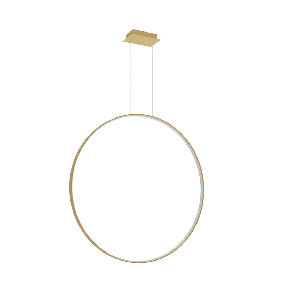 Pendant lamp RIO 110 golden LED 3000K