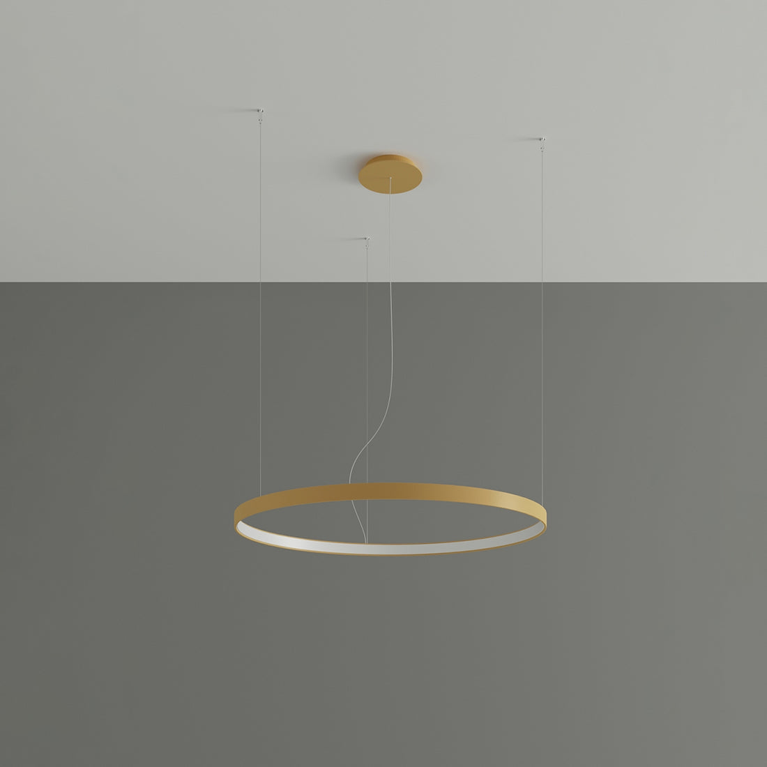 Kronleuchter RIO 78 goldene LED 4000K