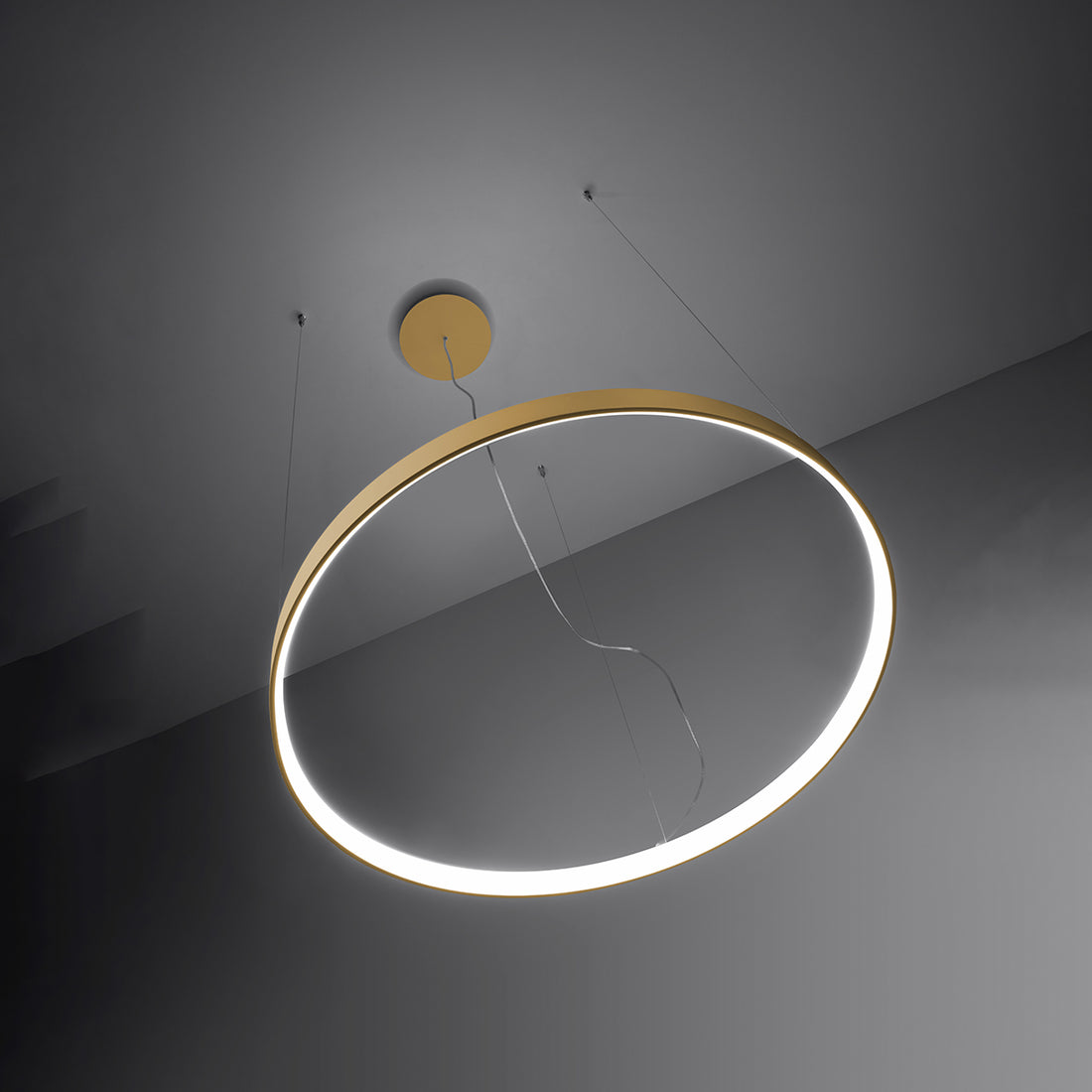 Kronleuchter RIO 78 goldene LED 4000K