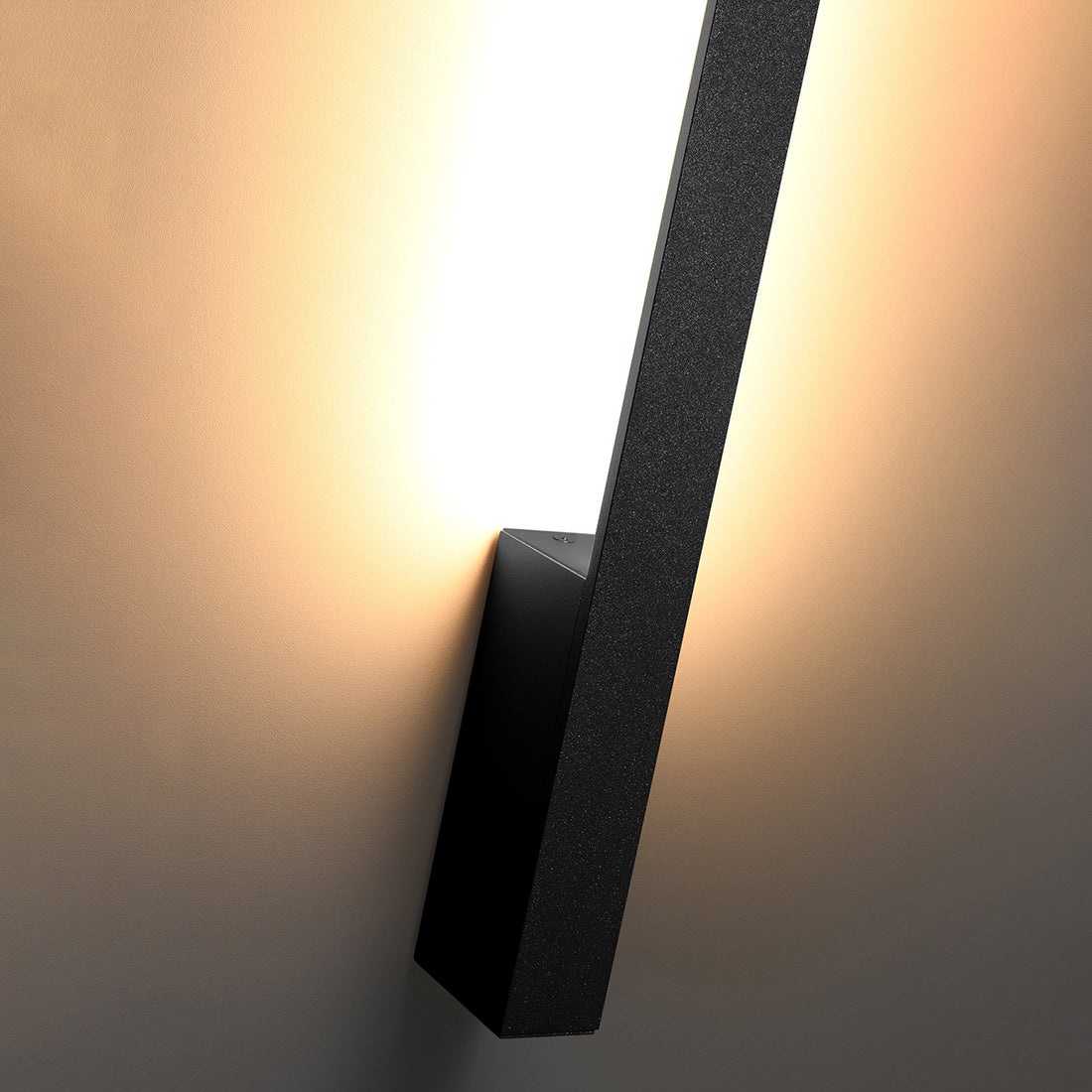 Wandleuchte SAPPO L schwarz 3000K