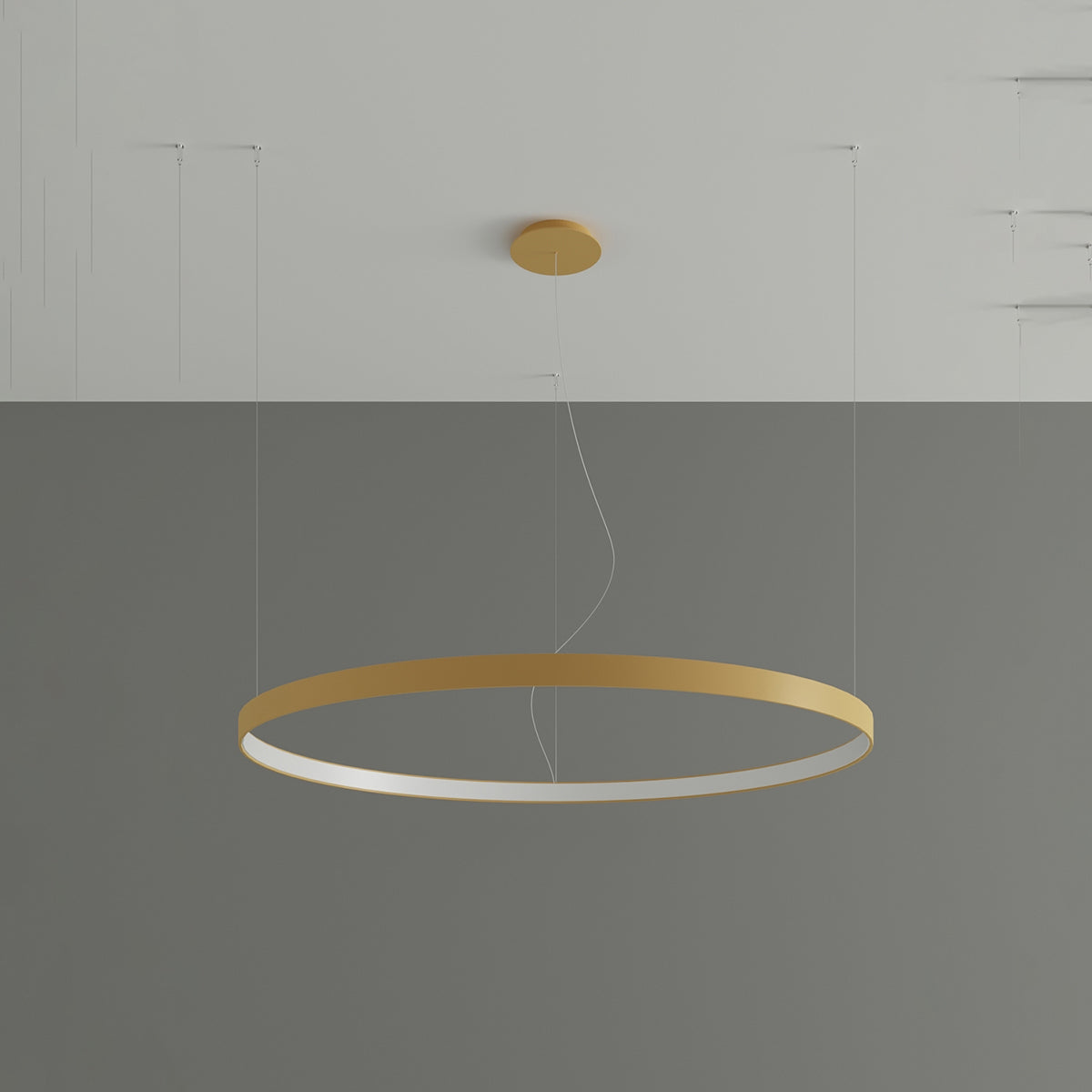 Chandelier RIO 110 golden LED 4000K