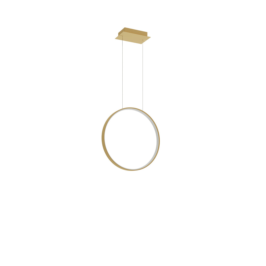 Pendant lamp RIO 55 golden LED 3000K
