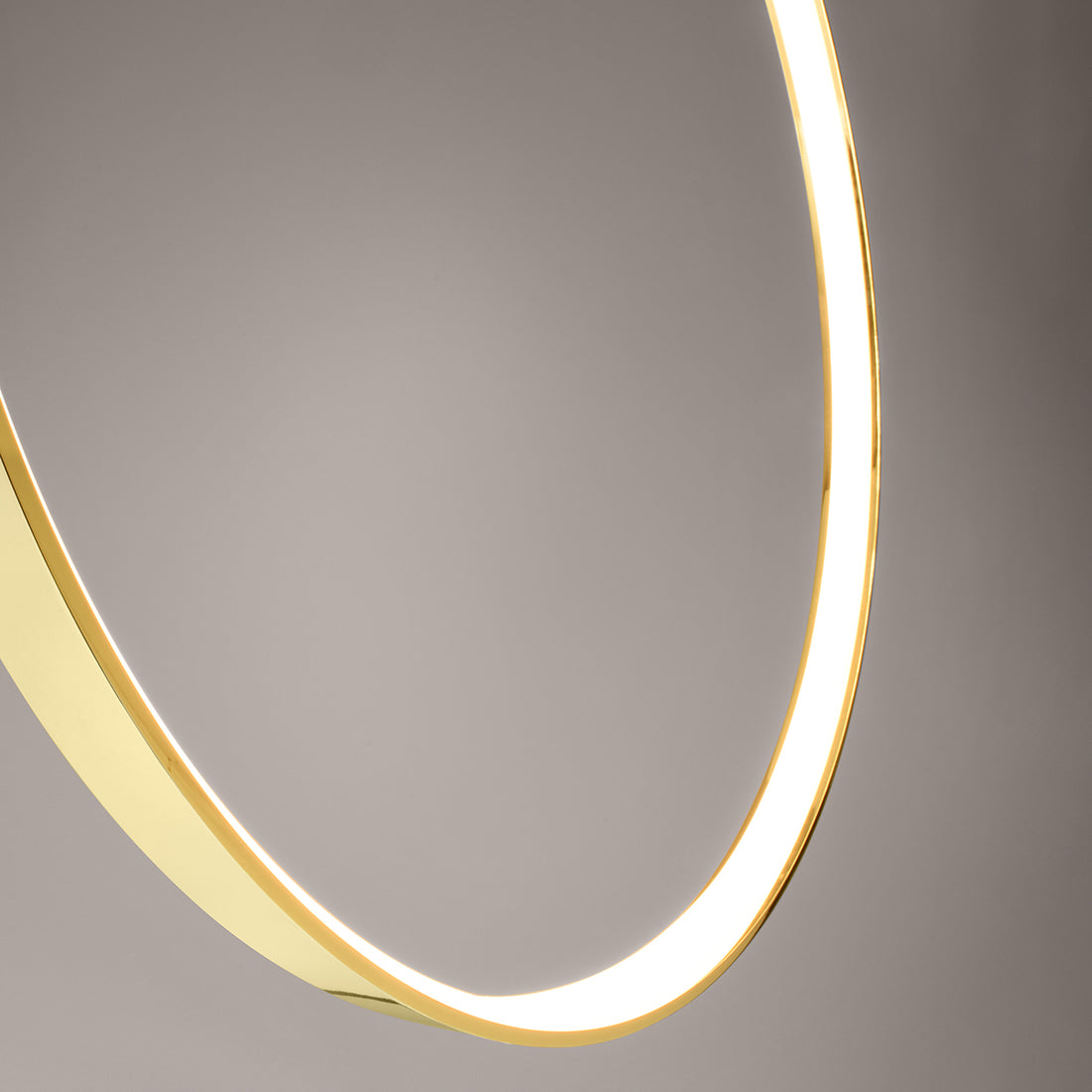 Pendant lamp RIO 78 polished gold LED 3000K