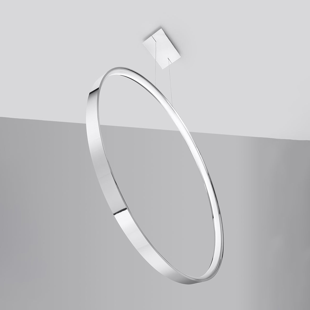 Pendant lamp RIO 78 chrome LED 4000K