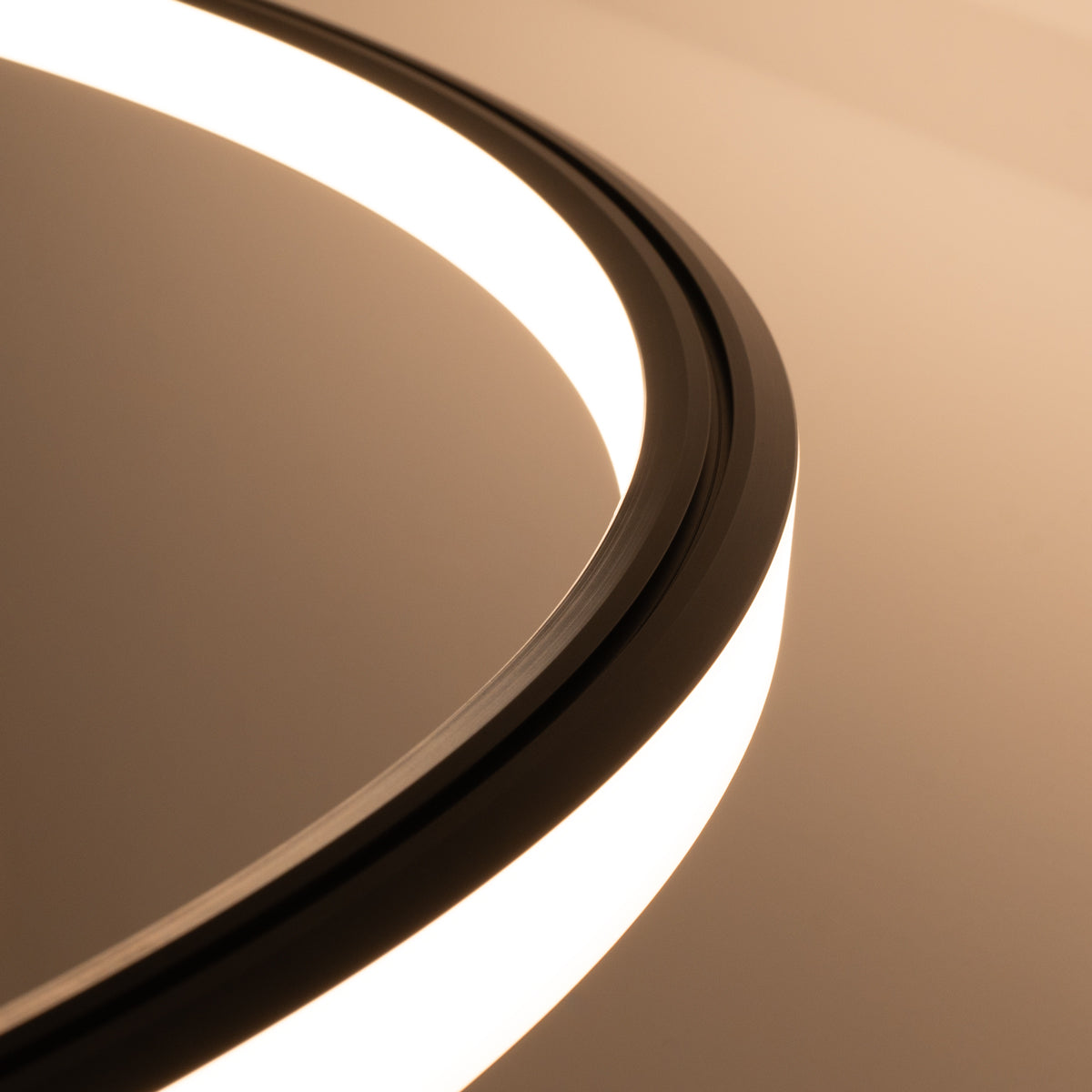 Chandelier RISA 120 black LED 3000K