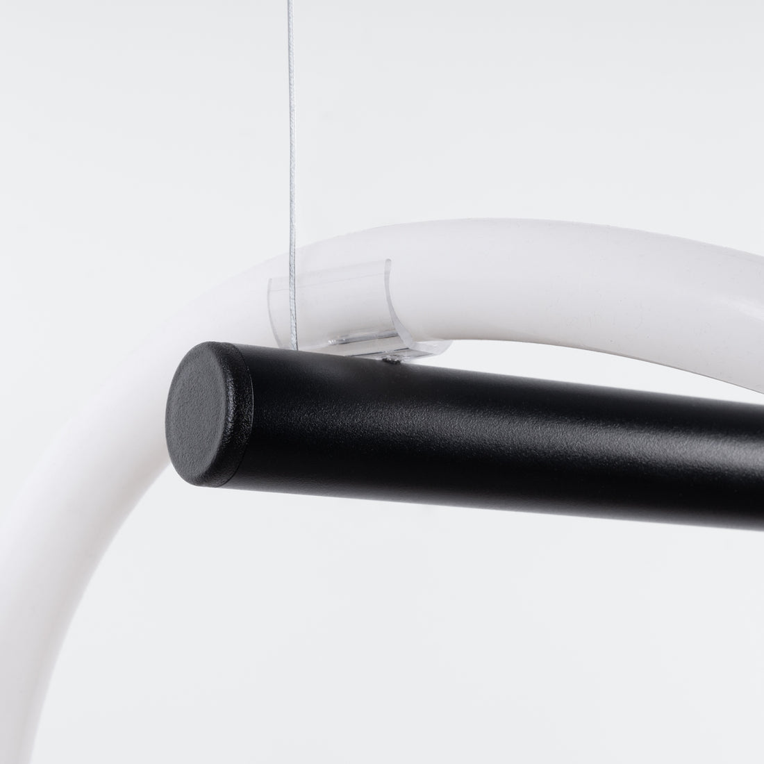 Pendant lamp GALAKSE 84 black LED 2700-6500K